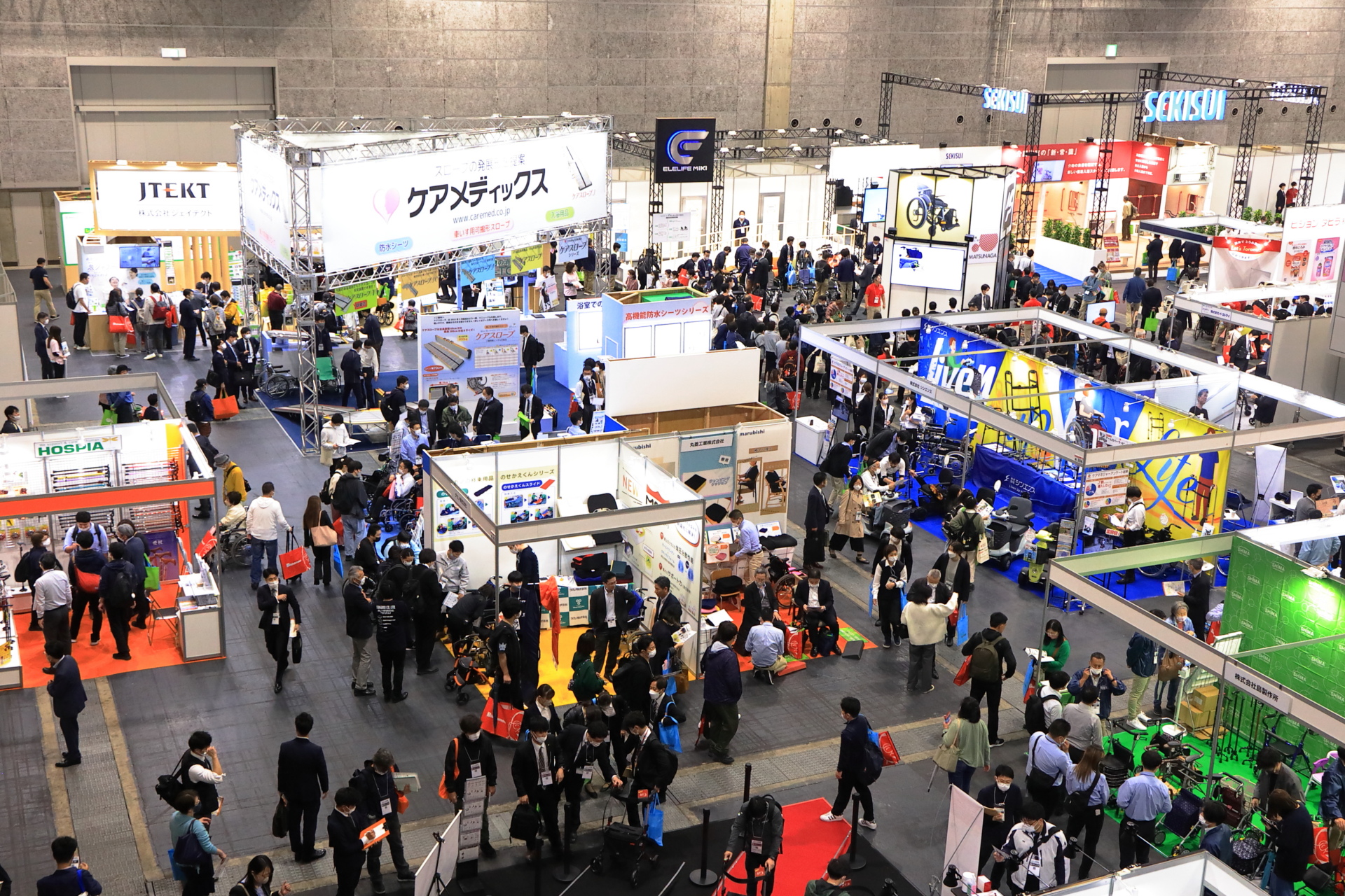 バリアフリー2024／慢性期医療展2024／看護未来展2024／在宅医療展2024